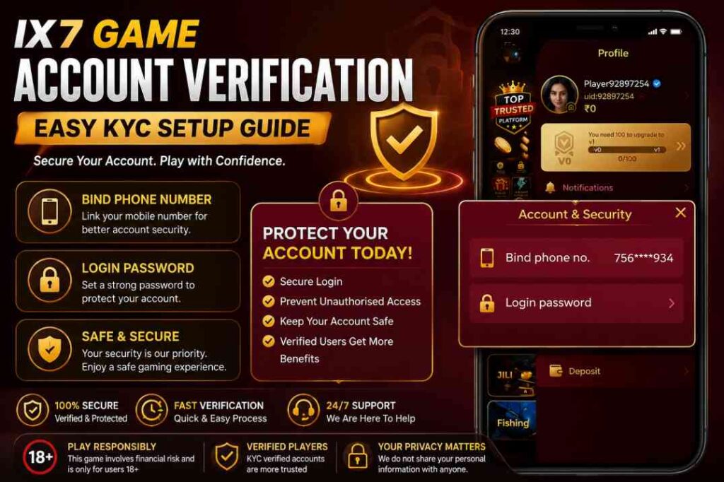 IX7 account verification process and KYC setup guide
